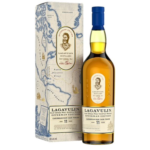 Lagavulin 11 Year Old Offerman Edition 4 Caribbean Rum Casks 750ml