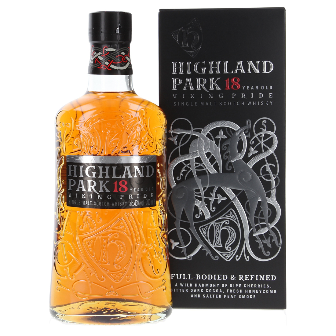 Highland Park 18 Year Old Viking Pride Single Malt Whisky Skull Barrel Highland Park 18 Year Old Viking Pride Single Malt Whisky Skull Barrel