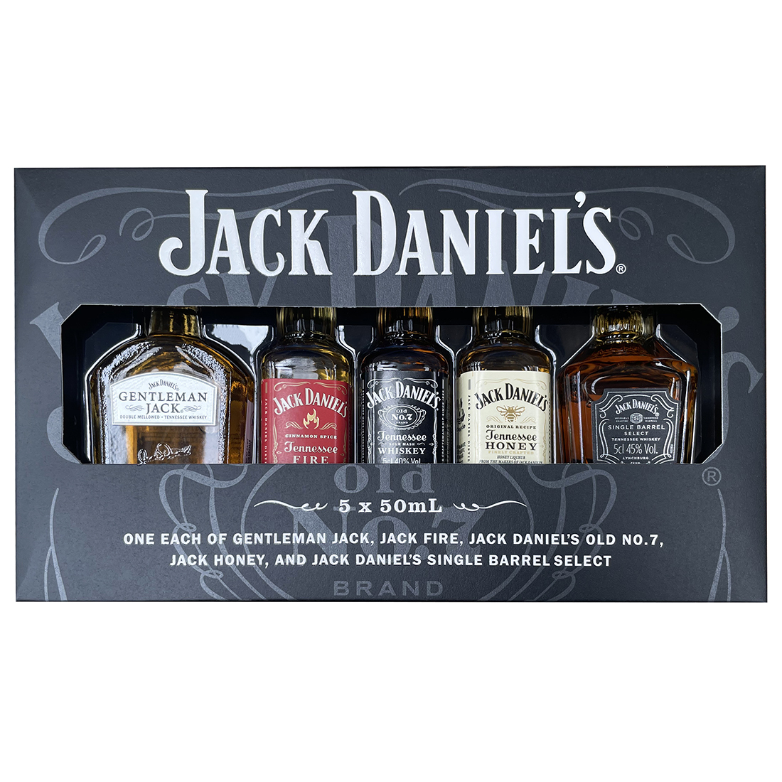 Pack de 2 Whisky Jack Daniels Mini 50 ml Jack Daniels Mini