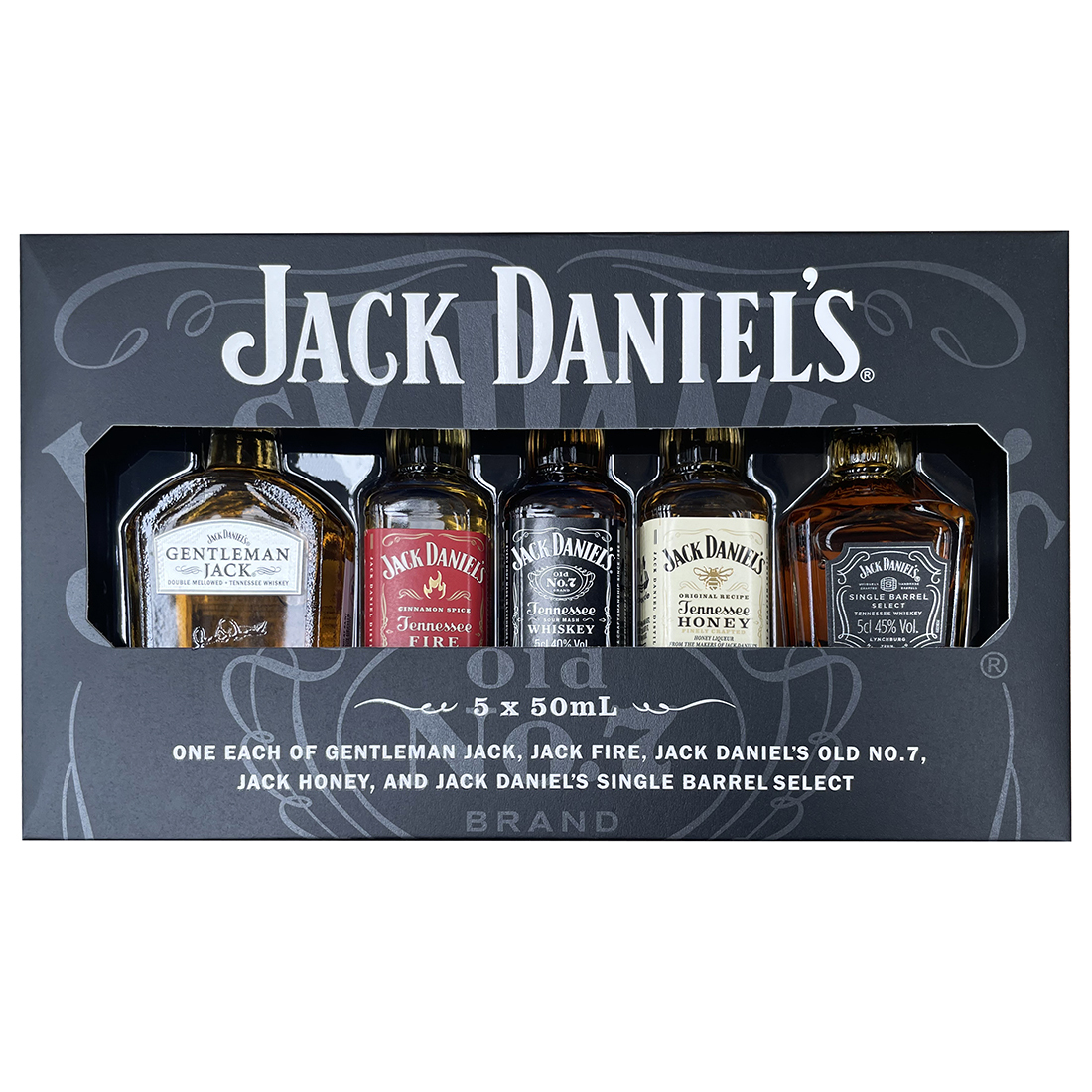 Send Jack Daniel's Miniature Whiskey Gift Set Online!