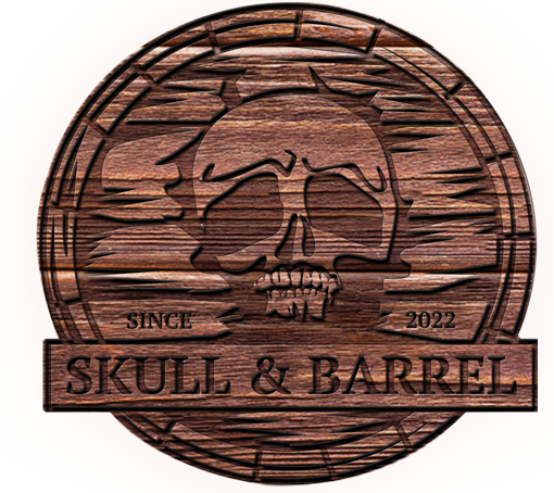 Skull And Barrel logo