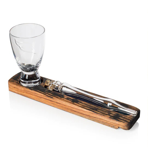 Whisky Tasting Set Spirits Glass, Water Dropper Angel Top