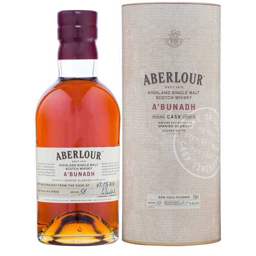 Aberlour A'Bunadh Batch 58 Single Malt Whisky