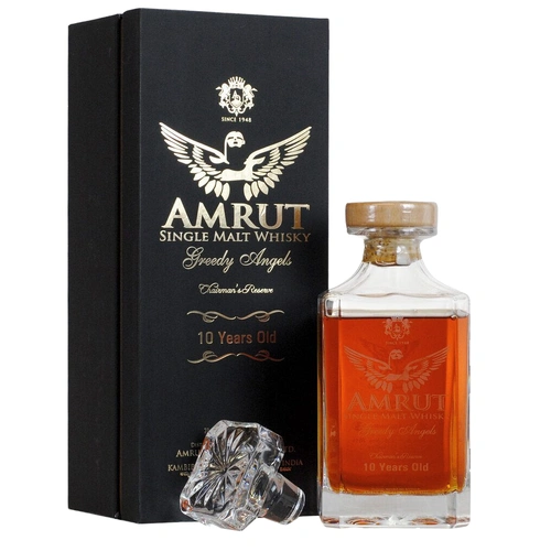 Amrut 10 Year Old Greedy Angels Chairman's Reserve 2019 Indian Single Malt Whisky