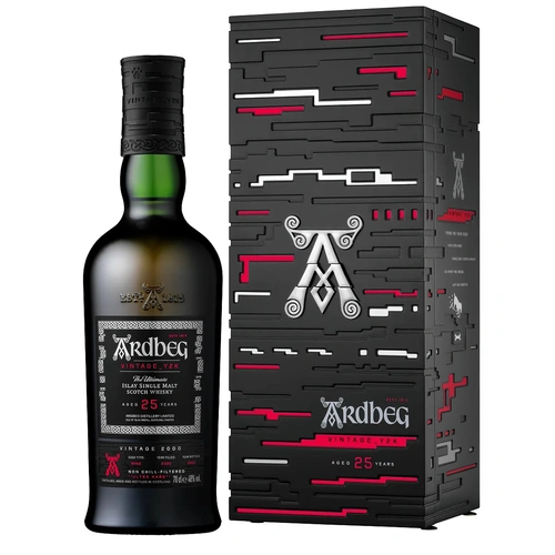 Ardbeg 25 Year Old Vintage Y2K Limited Release Single Malt Scotch Whisky