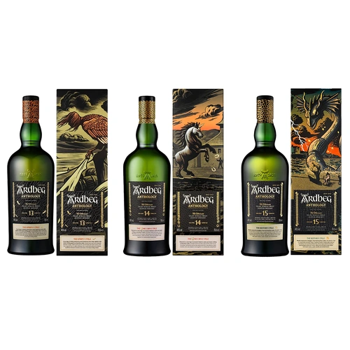 Ardbeg Anthology Collection Limited Edition Bundle 3 x 700ml