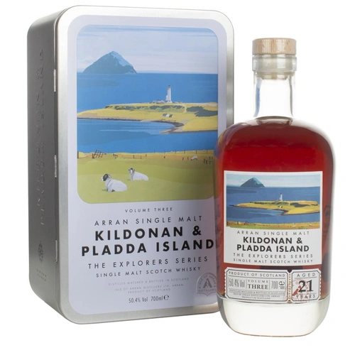 Arran 21 Year Old Kildonnan & Pladda Island The Explorers Series Volume Three