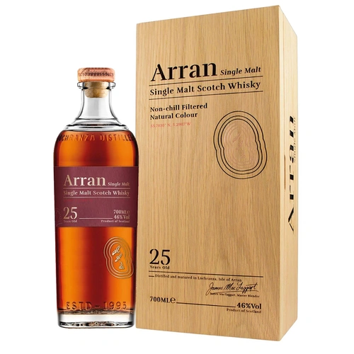 Arran 25 Year Old Single Malt Scotch Whisky