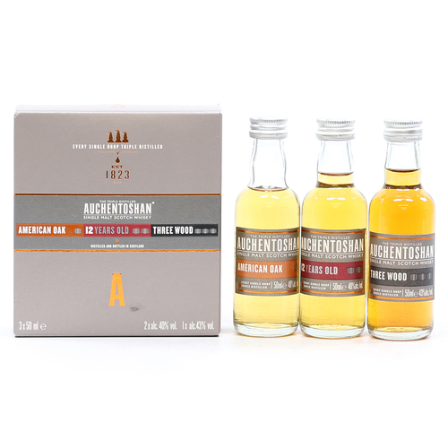 Auchentoshan Gift Collection 3x 50ml Single Malt Whisky