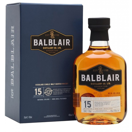 Balblair 15 Year Old Single Malt Whisky