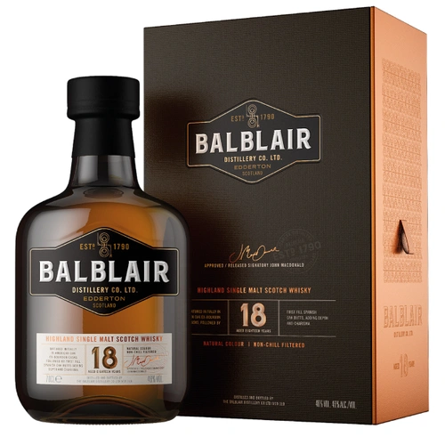 Balblair 18 Year Old Single Malt Whisky