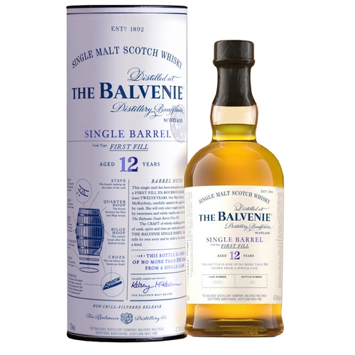 Balvenie 12 Year Old Single Barrel First Fill Single Malt Whisky