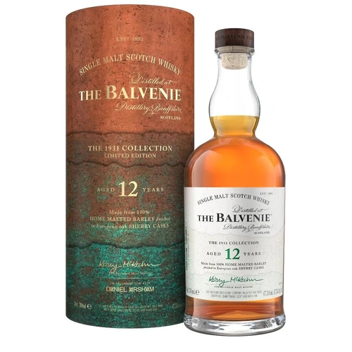 Balvenie 12 Year Old - The 1931 Collection Limited Edition Single Malt Whisky