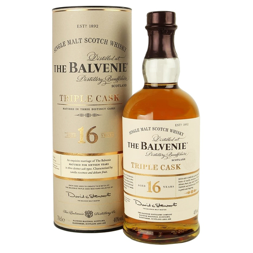 Balvenie 16 Year Old Triple Cask Single Malt Whisky