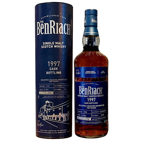 BenRiach 22 Year Old 1997 Single Cask 2790 Pedro Ximenez Puncheon