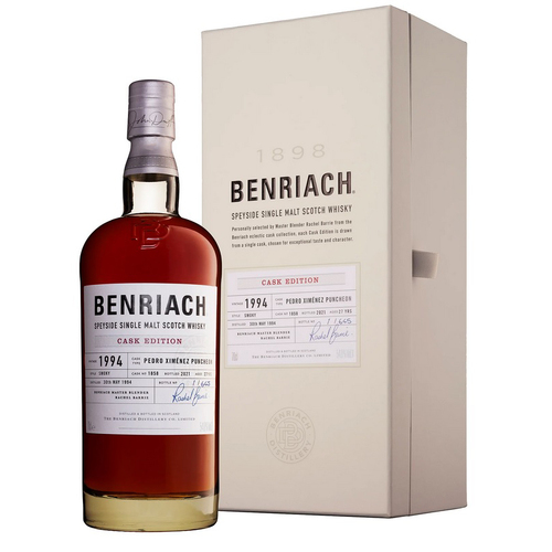 BenRiach 27 Year Old 1994 Single Cask 1858 Pedro Ximenez Puncheon