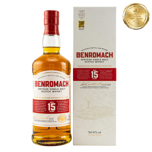 Benromach 15 Year Old Single Malt Whisky