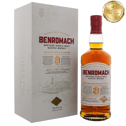 Benromach 21 Year Old Single Malt Whisky
