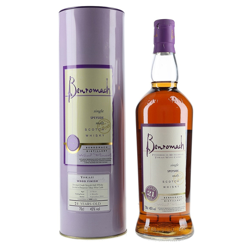 Benromach 21 Year Old Tokaji Wood Finish Single Malt Whisky