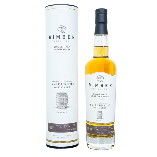 Bimber Ex-Bourbon Oak Cask Batch 3 Single Malt London Whisky