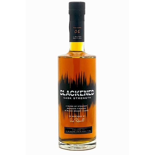 Blackened Cask Strength Volume 1 Metallica Whiskey