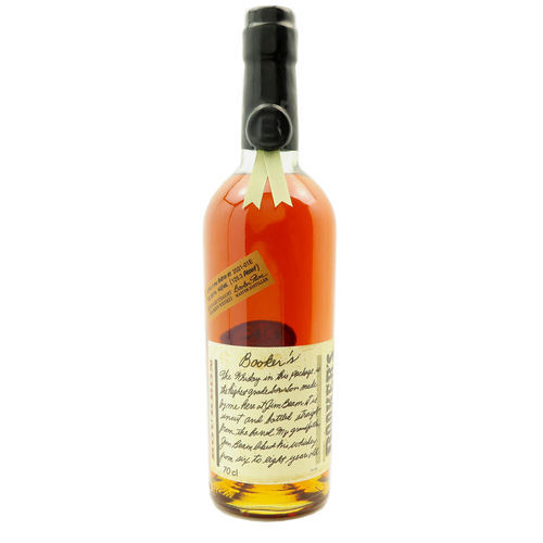 Booker’s 6 Year Old Batch 2021-01E Kentucky Straight Bourbon Whiskey