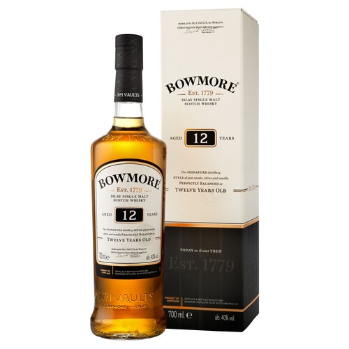 Bowmore 12 Years Old Single Malt Whisky