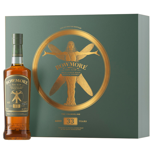 Bowmore 33 Year Old The Changeling Frank Quitely Limited Release