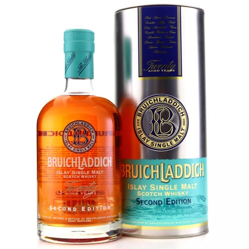 Bruichladdich  20 Year Old Second Edition Single Malt Whisky