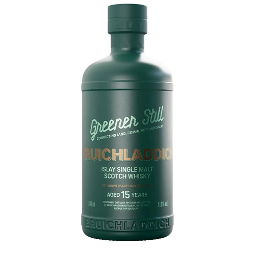 Bruichladdich 15 Year Old Greener Still 25th Anniversary Islay Single Malt Scotch Whisky