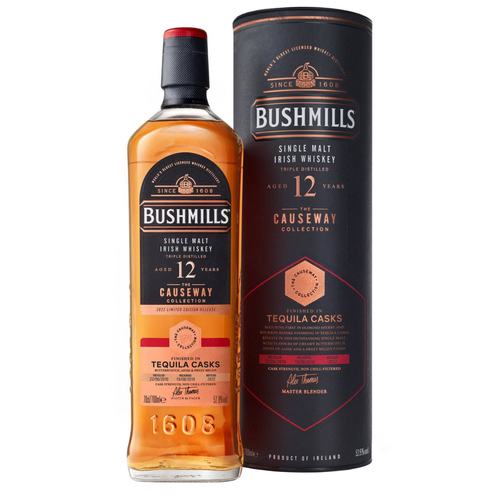 Bushmills 2010 Tequila Casks Finish 12 Year Old The Causeway Collection