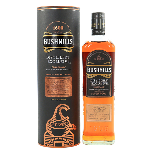 Bushmills 2008 Acacia Wood Single Malt Irish Whiskey