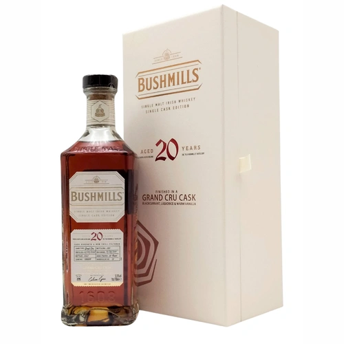 Bushmills 20 Year Old Single Cask Edition Grand Cru Single Malt Irish Whiskey