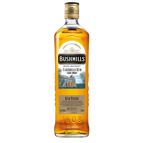 Bushmills Caribbean Rum Cask Finish Irish Whiskey