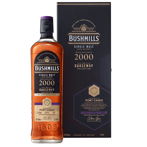 Bushmills 2000 Ruby Port Cask The Causeway Collection 2021 Release