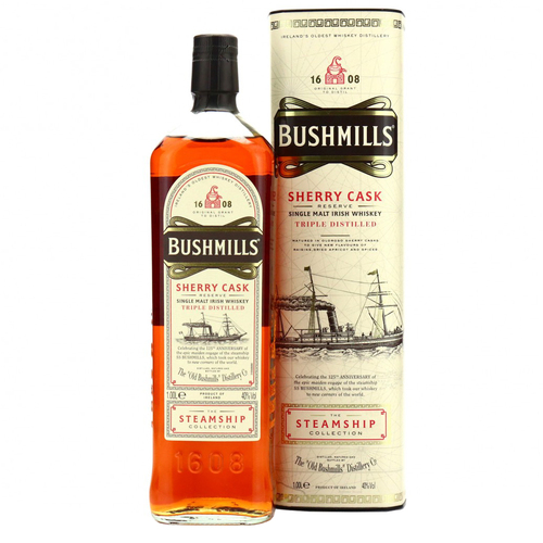 Bushmills Sherry Cask Reserve Steamship Collection Single Malt Irish Whiskey