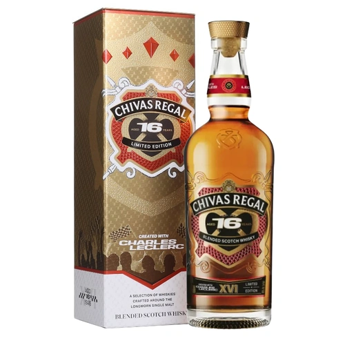 Chivas Regal 16 Year Old Charles Leclerc Limited Edition Blended Scotch Whisky