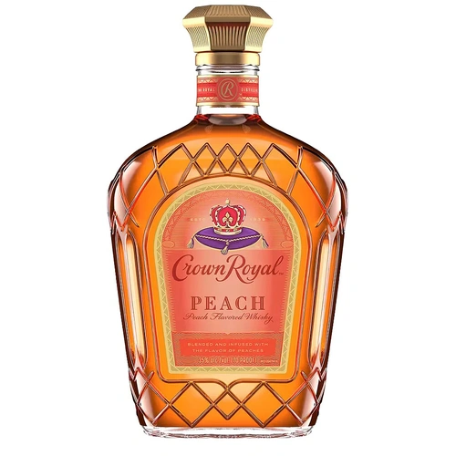 Crown Royal Peach Flavoured Blended Canadian Whisky 1L