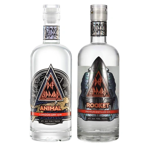 Def Leppard Animal Gin and Rocket Gin Bundle