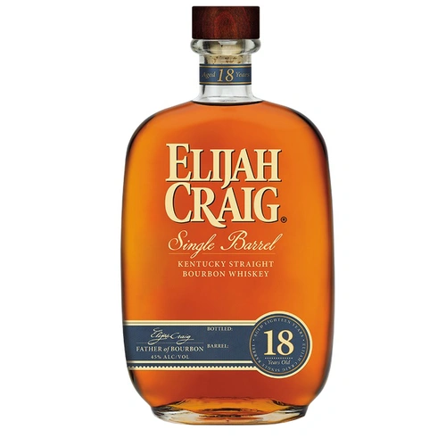 Elijah Craig 18 Year Old Single Barrel Kentucky Straight Bourbon Whiskey