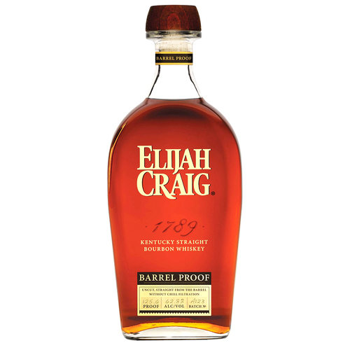 Elijah Craig Barrel Proof Batch A123 Kentucky Straight Bourbon Whiskey