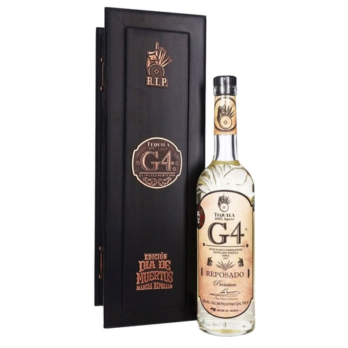 G4 Día de Muertos Madera Reposado Tequila