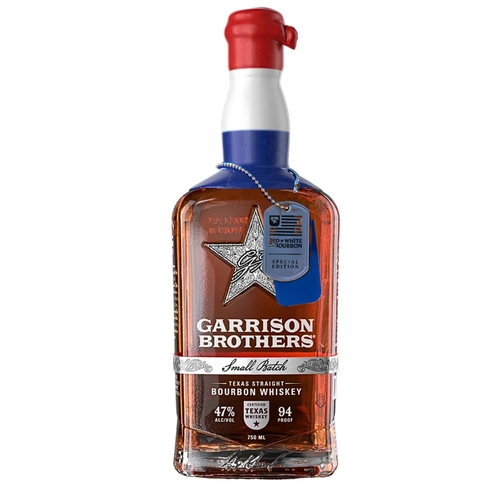Garrison Brothers Red, White & Blue Limited Edition Texas Straight Bourbon Whiskey