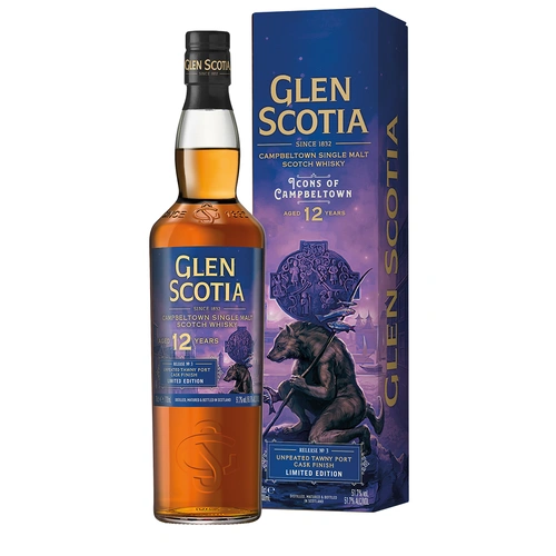 Glen Scotia 12 Year Old Icons of Campbeltown Series Release 3 Cask Strength