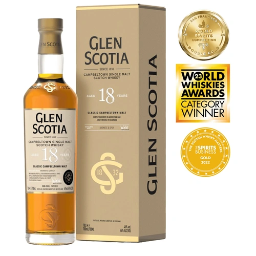 Glen Scotia 18 Year Old Single Malt Whisky
