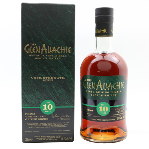 GlenAllachie 10 Year Old Cask Strength Batch 4 Single Malt Whisky