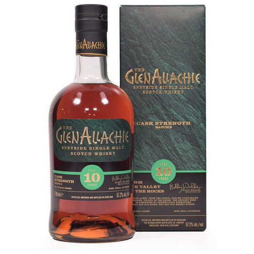GlenAllachie 10 Year Old Cask Strength Batch 8 Single Malt Whisky