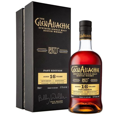 GlenAllachie 16 Year Old Billy Walker 50th Anniversary Past Edition