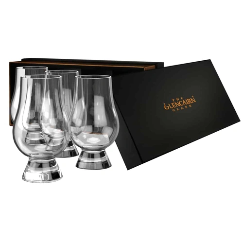Glencairn Original Crystal Whisky Glasses Set of 4 in Presentation Box