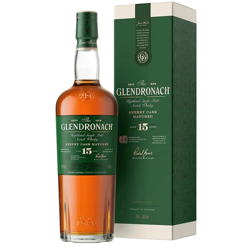 Glendronach 15 Year Old 2025 Release Single Malt Whisky